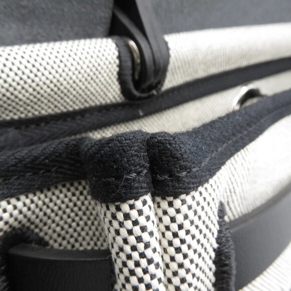 HERMES Herbag Zip Pegasus Pop Size PM/31 Toile H/Vache Hunter Leather Black - Picture 5 of 16